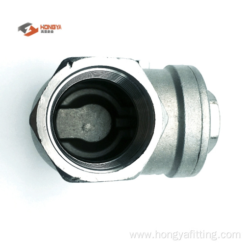 Stainless Steel Horizontal Swing Check ValveThreaded End